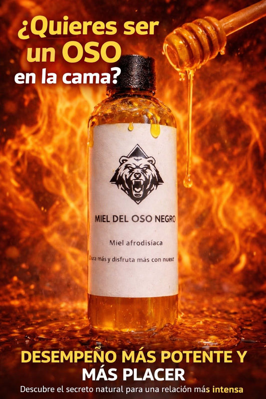 Miel Afrodisíaca Vigorizante Oso Negro 20ml 2 Frascos